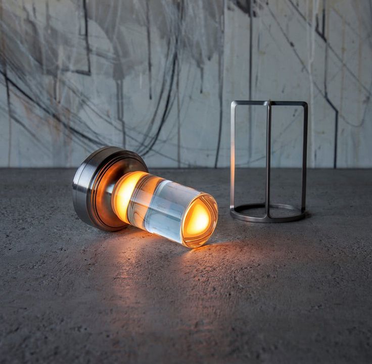 Cylinder™️ Minimal Portable Glass Lamp