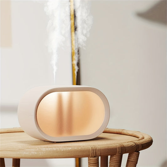 Minimalistic Round Lamp and Humidifier